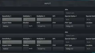 Mouse Sensitivity screenshot