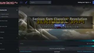 Mouse Sensitivity screenshot