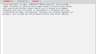 Mousepad Editor screenshot