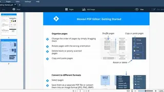 Movavi PDF Editor screenshot