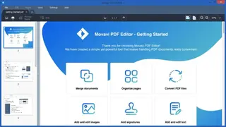 Movavi PDF Editor screenshot
