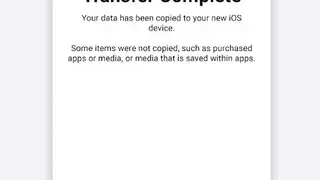 Move to iOS screenshot
