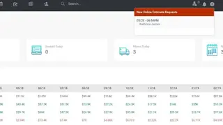 Movegistics CRM screenshot