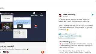 Moves for macOS screenshot