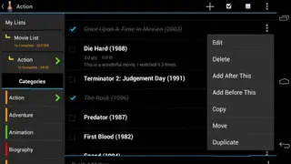 Movie List Free screenshot