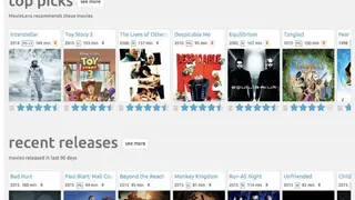 MovieLens screenshot