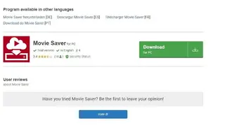 MovieSaver screenshot