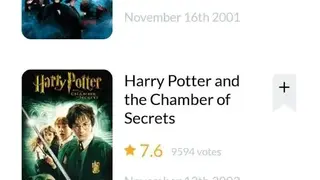 Movietracker App screenshot