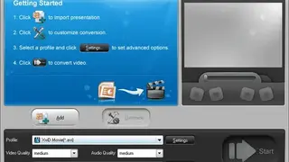 Moyea PPT to Video Converter screenshot