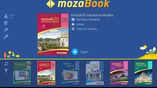 MozaBook screenshot