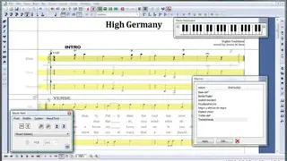Mozart the music processor screenshot