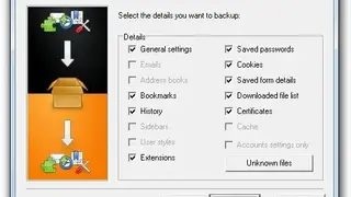 MozBackup screenshot