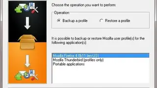 MozBackup screenshot