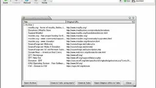 Mozilla Archive Format screenshot