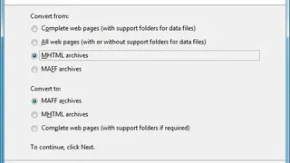 Mozilla Archive Format screenshot