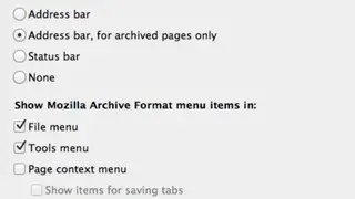 Mozilla Archive Format screenshot
