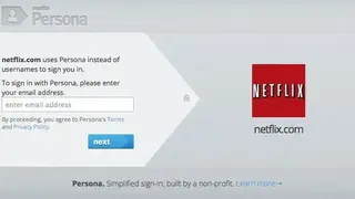 Mozilla Persona screenshot
