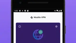 Mozilla VPN screenshot