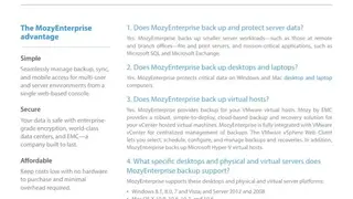 Mozy enterprise screenshot