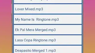 MP3 cutter and Merger screenshot