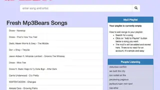 Mp3Bear screenshot
