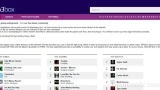 MP3box screenshot