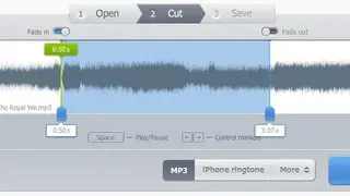 Mp3cut screenshot
