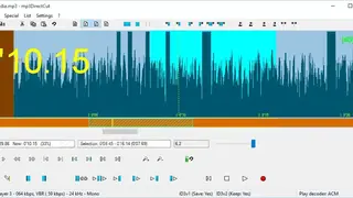 mp3DirectCut screenshot