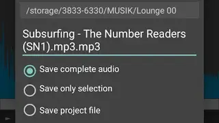 mp3DirectCut screenshot