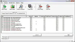 MP3Gain screenshot