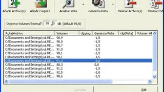 MP3Gain screenshot