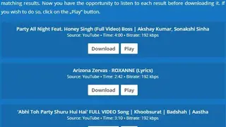 MP3Juices screenshot