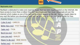 MP3Raid screenshot