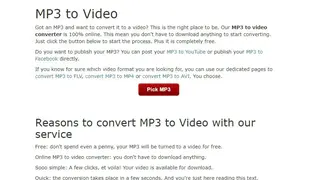 MP3Toolbox MP3 to Video screenshot