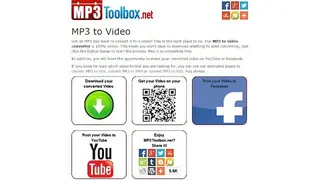 MP3Toolbox MP3 to Video screenshot