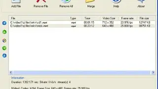 MP4Joiner screenshot