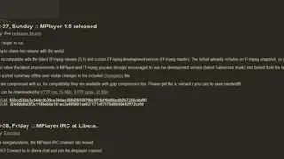 MPlayer screenshot