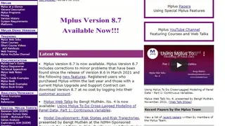Mplus screenshot