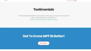MPP BI screenshot