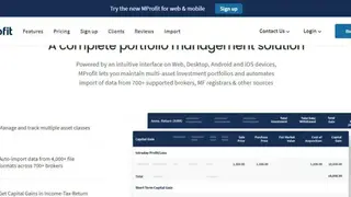 MProfit screenshot
