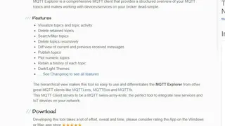 MQTT Explorer screenshot