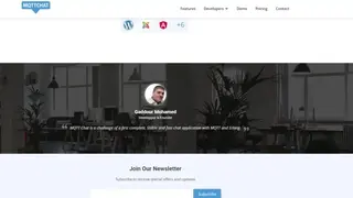 MQTTCHAT screenshot