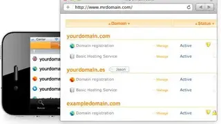 Mrdomain screenshot