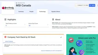MSI Canada screenshot