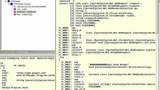 MSIL Disassembler screenshot