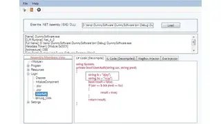 MSIL Disassembler screenshot