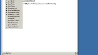 MSIL Disassembler screenshot