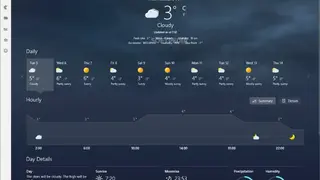 MSN Weather screenshot