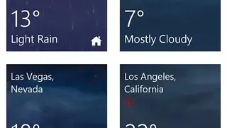 MSN Weather screenshot
