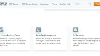 MSP360 (CloudBerry) Backup screenshot